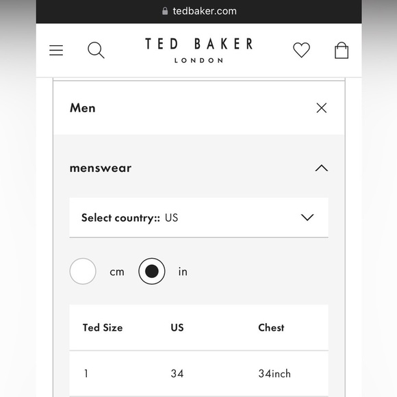 Ted Baker London Men’s Two Button Blazer Size 34 Navy Blue - Picture 11 of 11